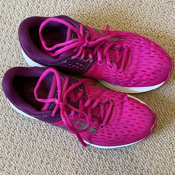 Brooks Women's Fuchsia and Purple Athletic Shoes - Picture 3 of 7